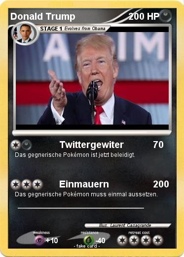 Pokemon Donald Trump