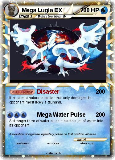 Pokemon Mega Lugia EX