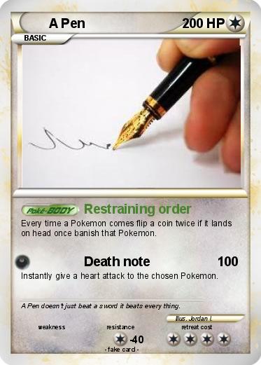 Pokemon A Pen
