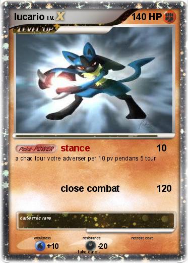 Pokemon lucario