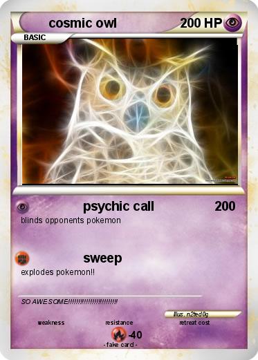 Pokemon cosmic owl