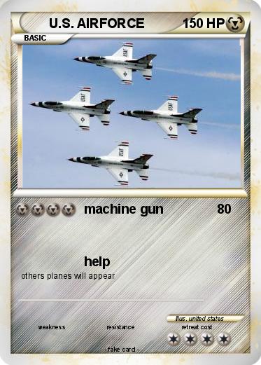 Pokemon U.S. AIRFORCE
