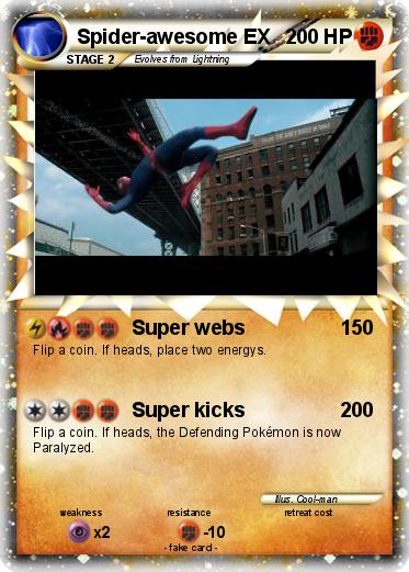 Pokemon Spider-awesome EX