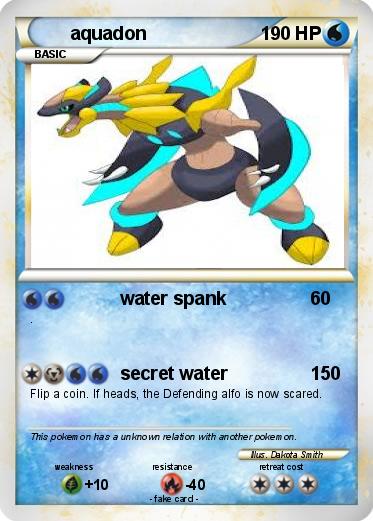Pokemon aquadon