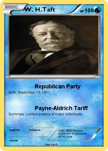 Pokemon W. H.Taft