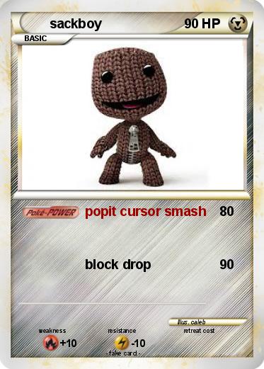 Pokemon sackboy