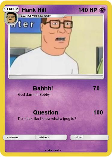 Pokemon Hank Hill