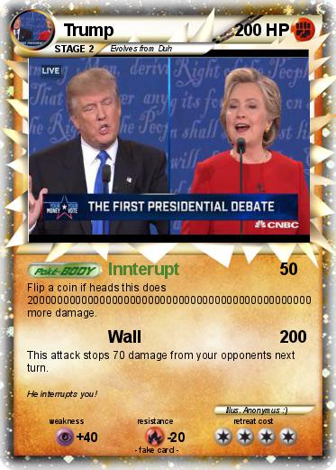 Pokemon Trump