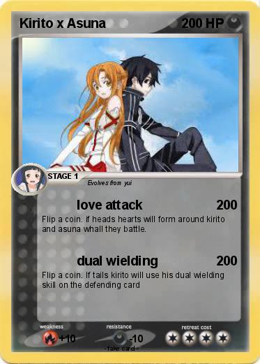 Pokemon Kirito x Asuna