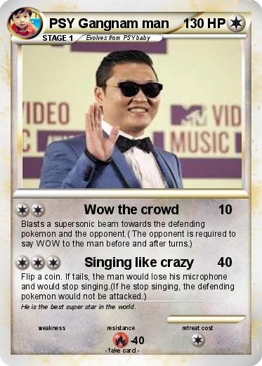 Pokemon PSY Gangnam man