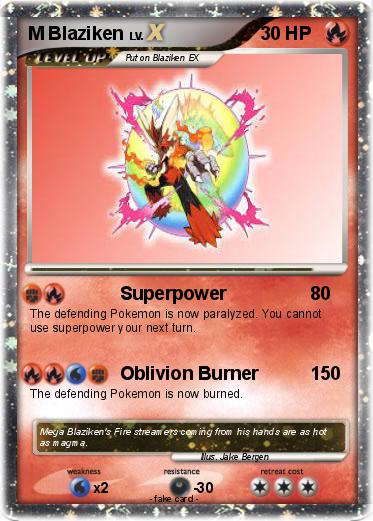 Pokemon M Blaziken