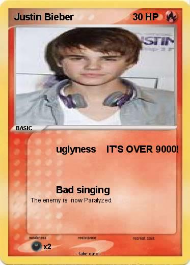 Pokemon Justin Bieber
