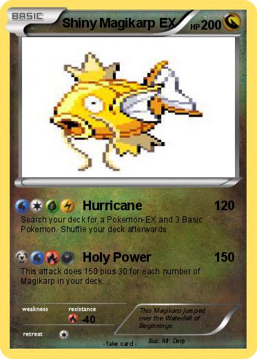 Pokemon Shiny Magikarp EX