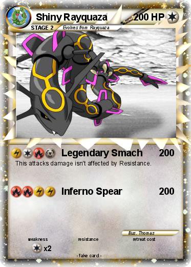 Pokemon Shiny Rayquaza