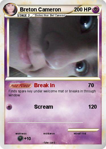 Pokemon Breton Cameron