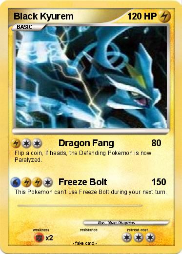 Pokemon Black Kyurem