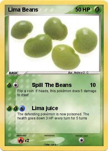Pokemon Lima Beans