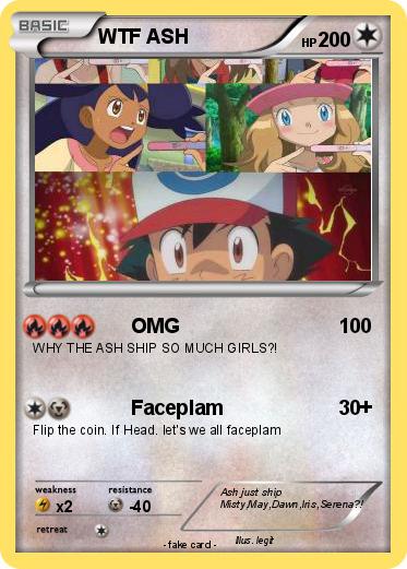 Pokemon WTF ASH