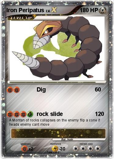 Pokemon Iron Peripatus