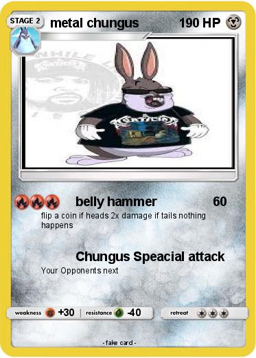 Pokemon metal chungus