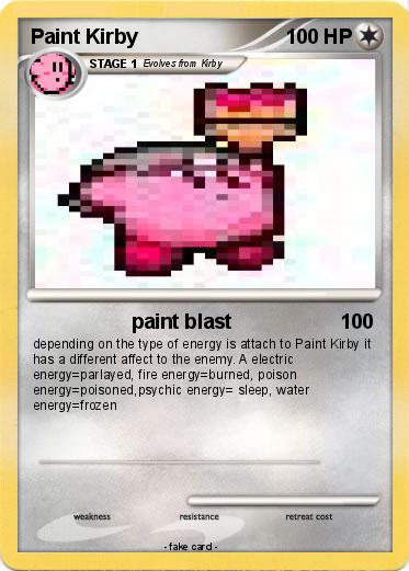 Pokemon Paint Kirby