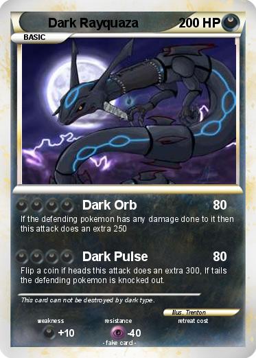 Pokemon Dark Rayquaza