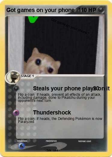 Pokemon Got games on your phone