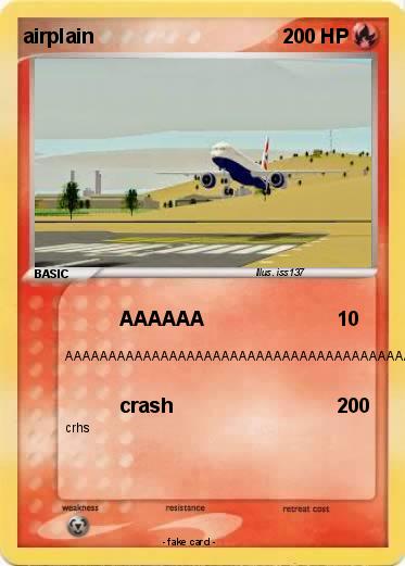 Pokemon airplain
