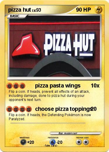 Pokemon pizza hut