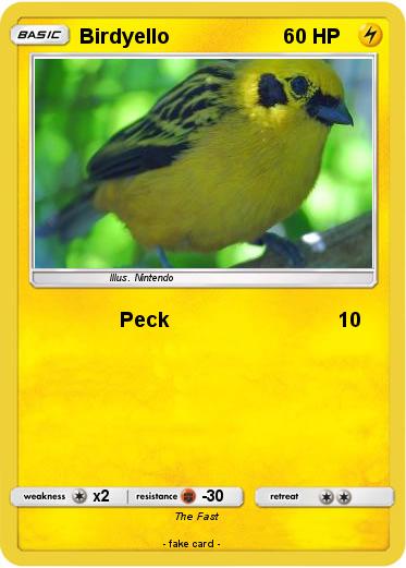 Pokemon Birdyello