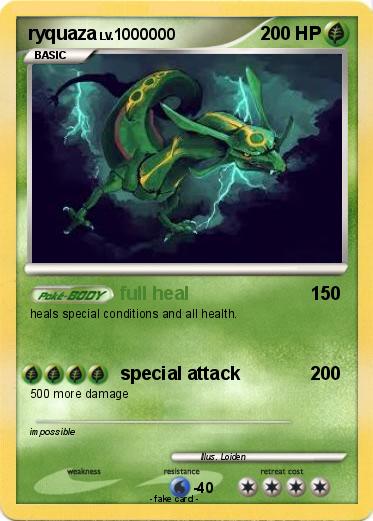 Pokemon ryquaza