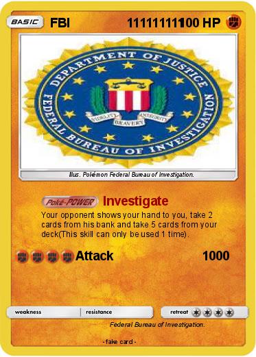 Pokemon FBI                111111111