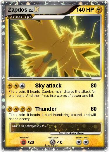 Pokemon Zapdos