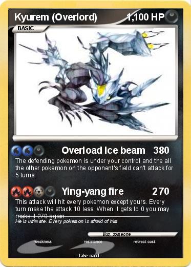 Pokemon Kyurem (Overlord)           1,