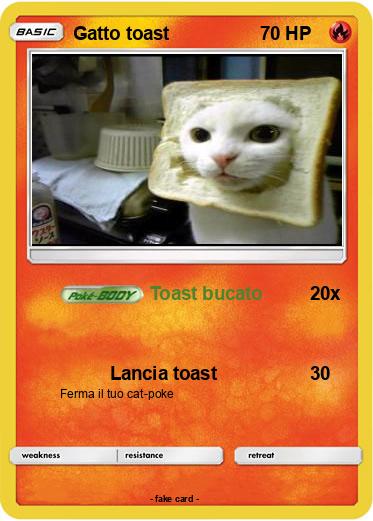 Pokemon Gatto toast