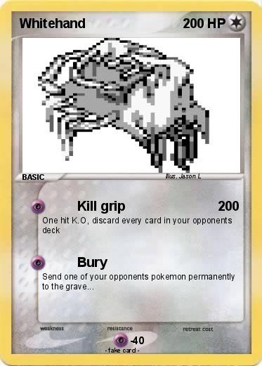 Pokemon Whitehand