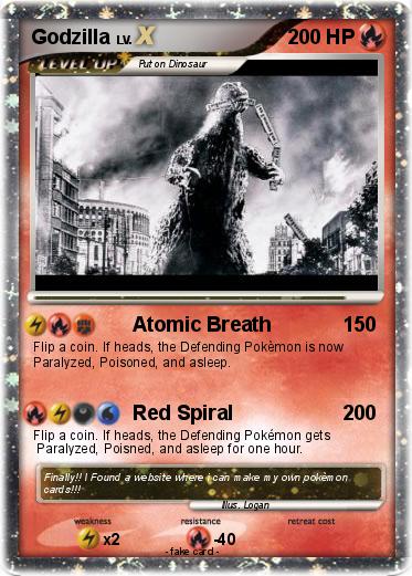 Pokemon Godzilla