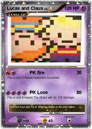 Pokemon Lucas and Claus