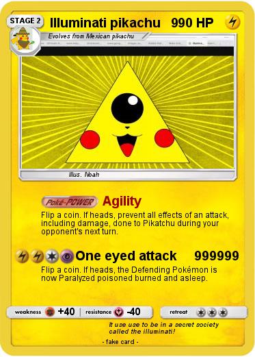 Pokemon Illuminati pikachu   9
