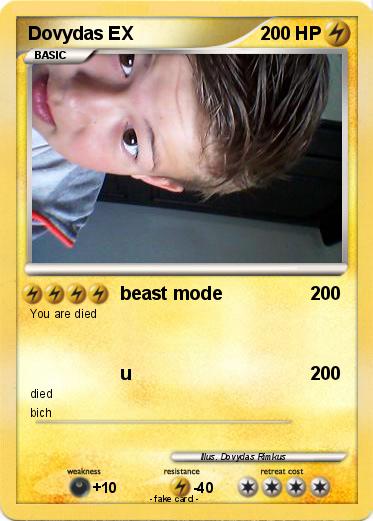 Pokemon Dovydas EX