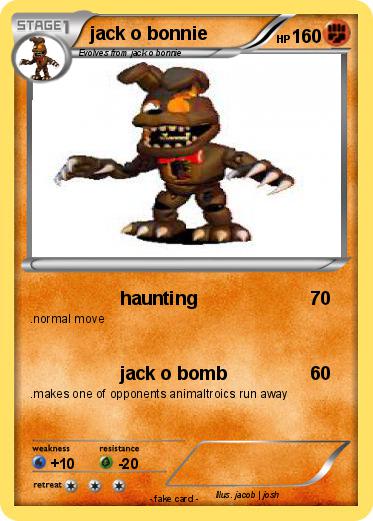 Pokemon jack o bonnie