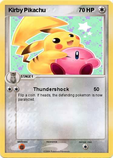 Pokemon Kirby Pikachu