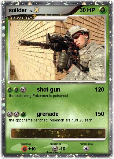 Pokemon soilder