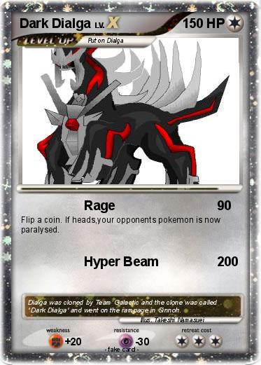 Pokemon Dark Dialga