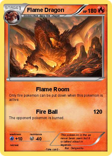 Pokemon Flame Dragon