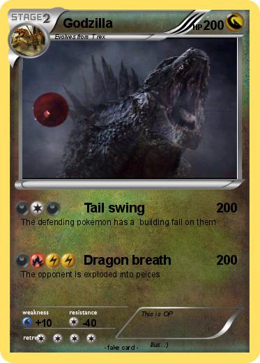 Pokemon Godzilla