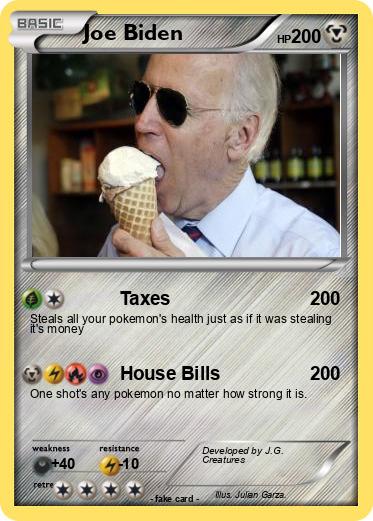 Pokemon Joe Biden