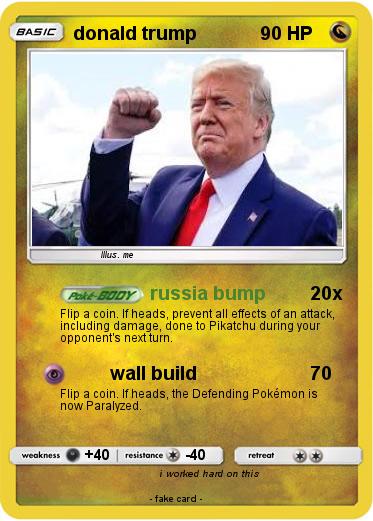 Pokemon donald trump