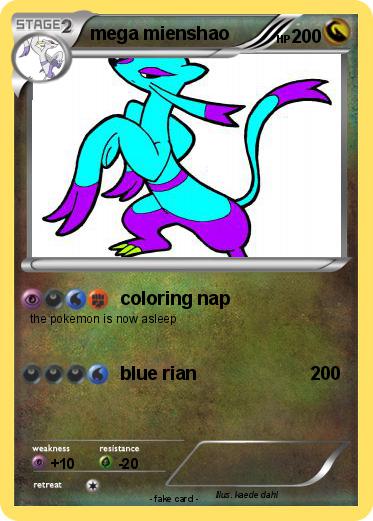 Pokemon mega mienshao
