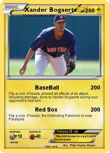 Pokemon Xander Bogaerts